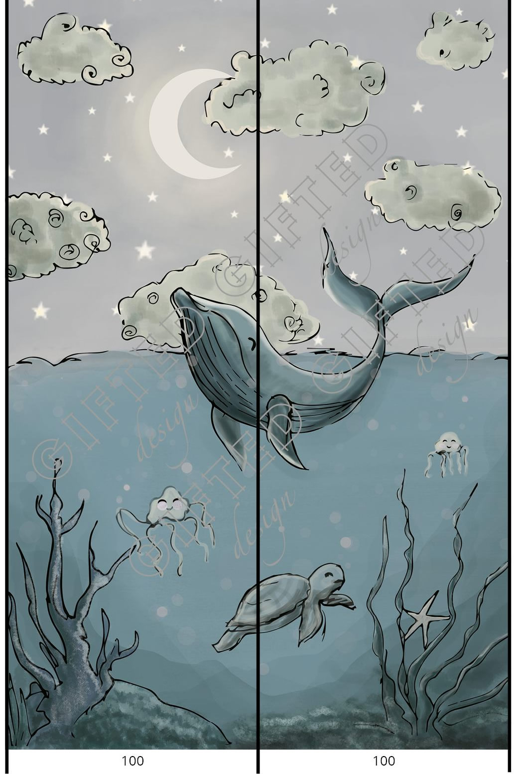 Whale and the night